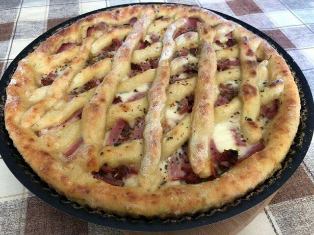 Италиански картофен пай (Crostata di patate)