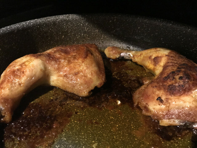 Печени пилешки бутчета Паприка