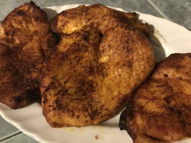 Сочно пилешко филе на скара