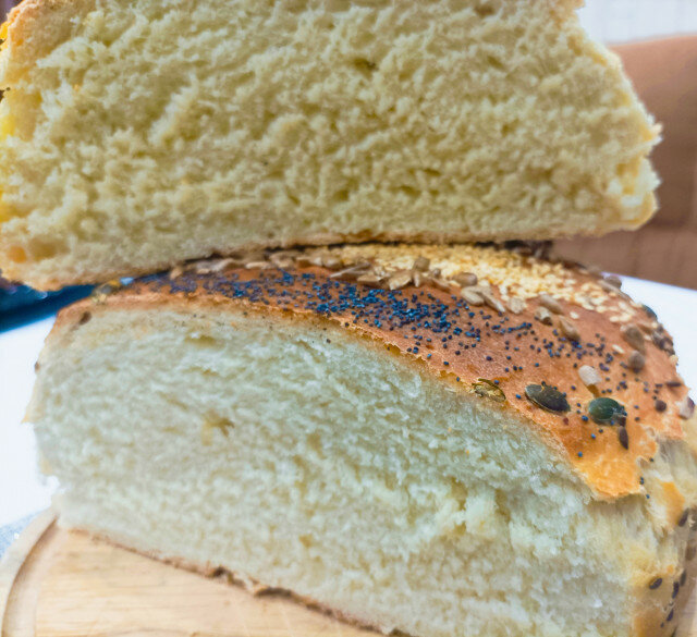 Домашни хлебчета в два варината