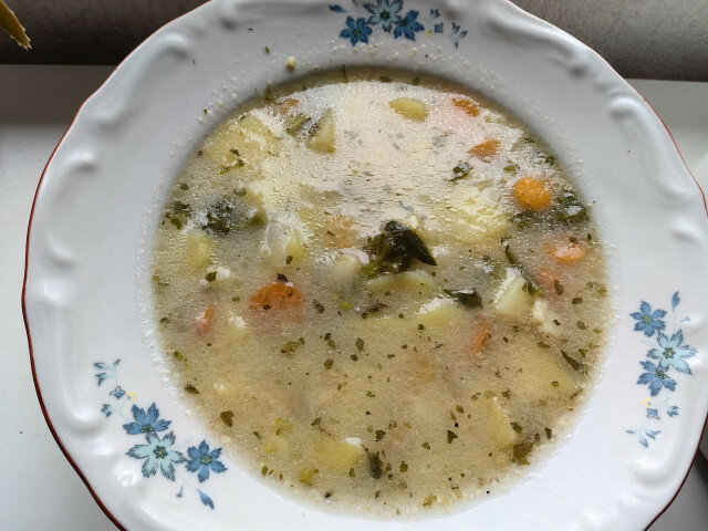 Зеленчукова супа с пащърнак в мултикукър