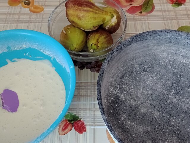 Ванилов сладкиш със смокини