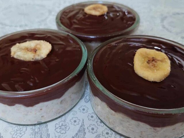 Здравословен десерт с банани