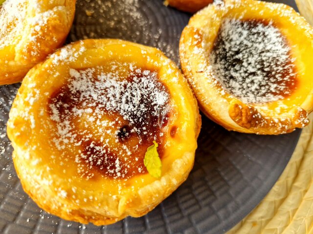 Португалски бутер сладкишчета с крем (Pastéis de nata)