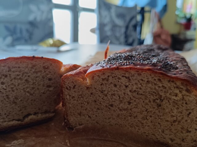 Уникален хляб с червена леща