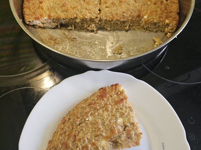 Баница от овесени ядки