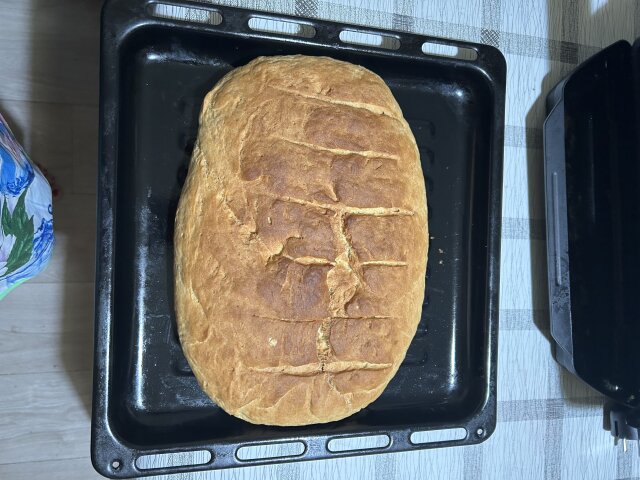Домашен хляб с мляко